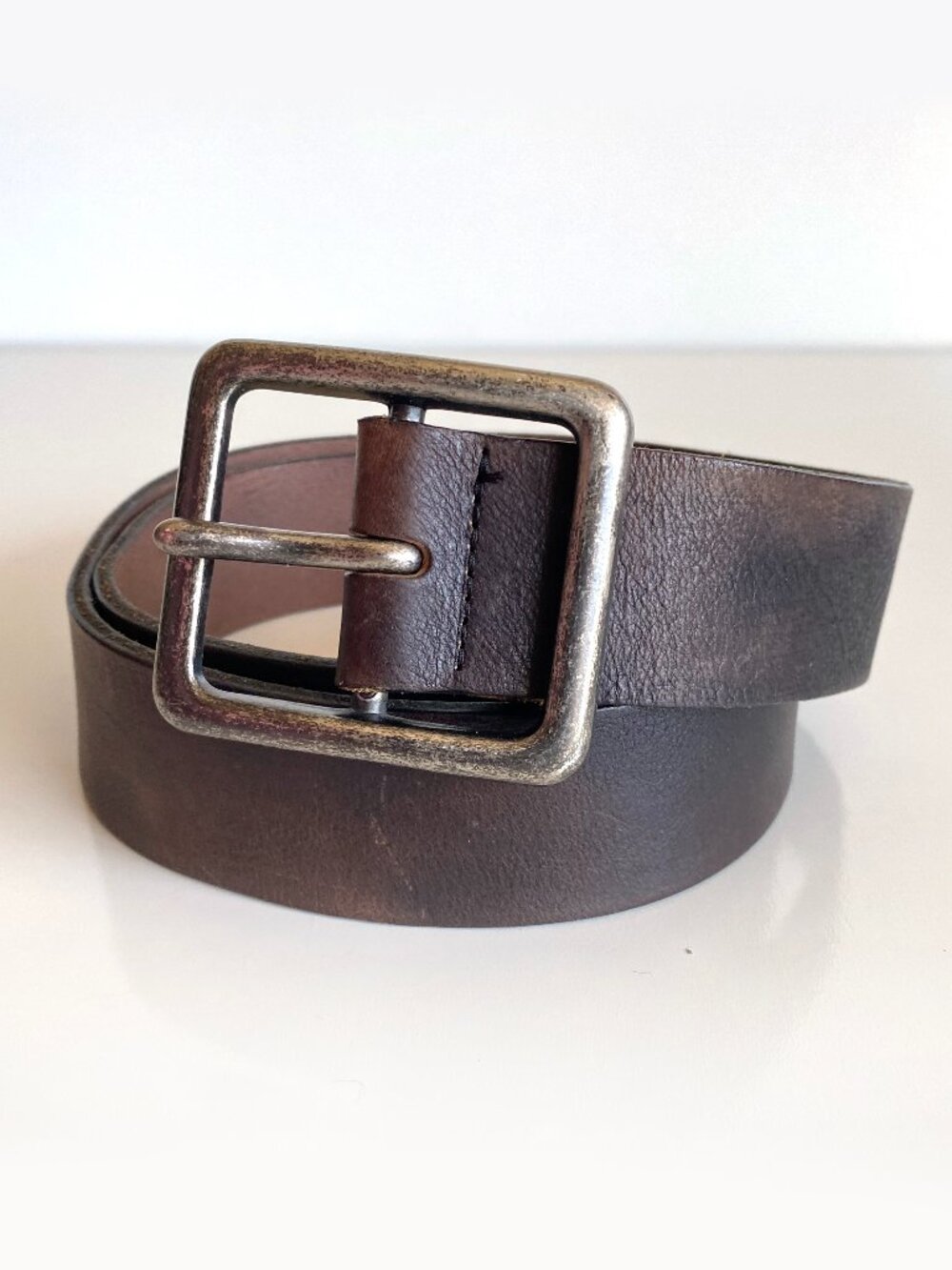 Vintage Express Design Studio Belt Genuine Leather Men's Size 32 England Made